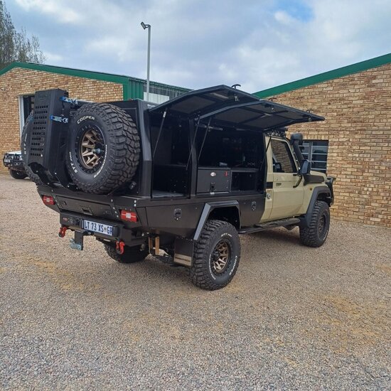 Bushtech Bushtech Canopy Tray Toyota Landcruiser 79