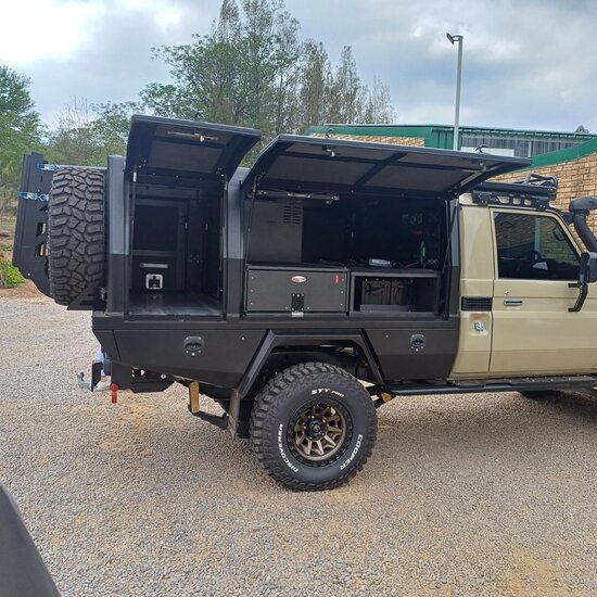 Bushtech Bushtech Canopy Tray Toyota Landcruiser 79