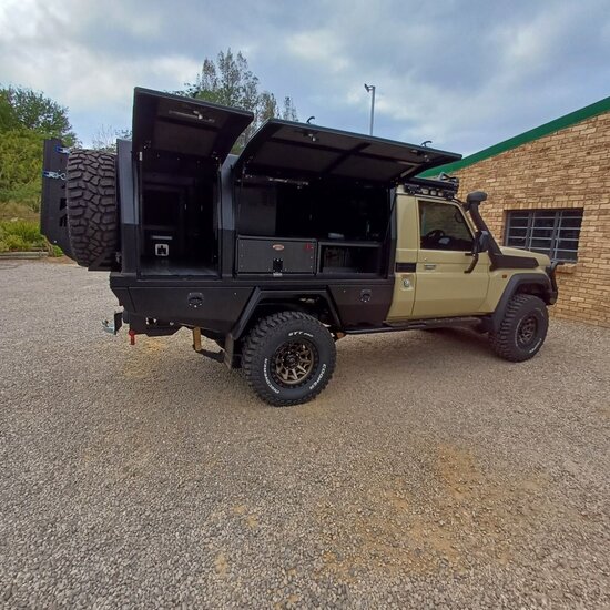 Bushtech Bushtech Canopy Tray Toyota Landcruiser 79