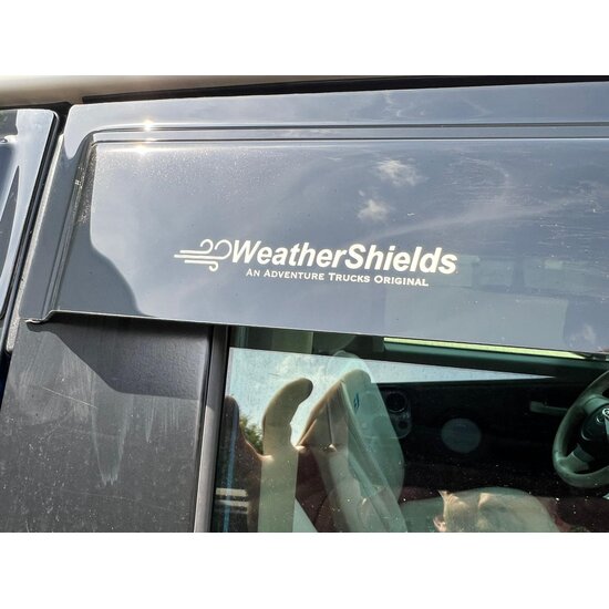WeatherShields Wind deflectors for Toyota
