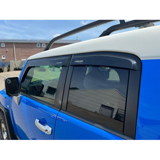 WeatherShields Wind deflectors for Toyota Hilux