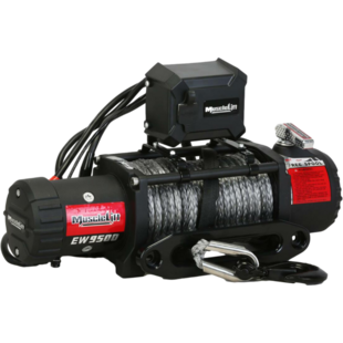 T-MAX EW9500S MUSCLEFIT LIER (4309KG) 12V - Synthetisch touw