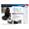 Raptor 4x4 RAPTOR 4X4 BY SPARCO SEAT SKY "EXPEDITION" MODEL