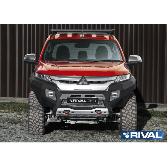 Rival 4x4 BUMPER FRONT RIVAL MITSUBISHI L200 2019-> WITHOUT LED