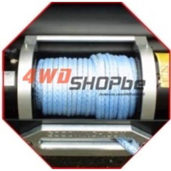 Goodwinch Bow rope 12mm x 46m (150') ready rigged with safety hook