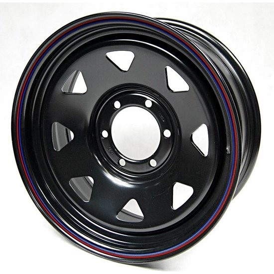17x7 6x139,7 ET 0 Black