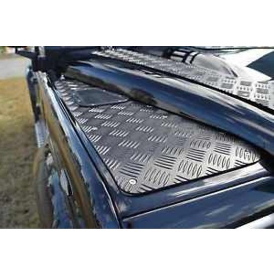 Raptor 4x4 Wing Top Traanplaat Aluminium 2mm