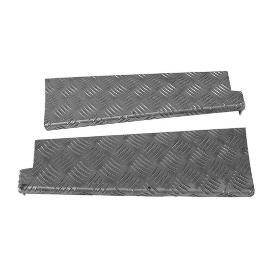 Raptor 4x4 Hoek Traanplaat 3mm Defender 110