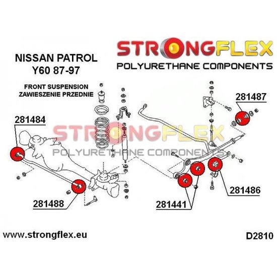 Stronglfex Panhard Bus 26mm  90ShA