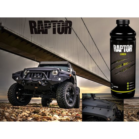Raptor Liner Raptor 1 Liter Zwart