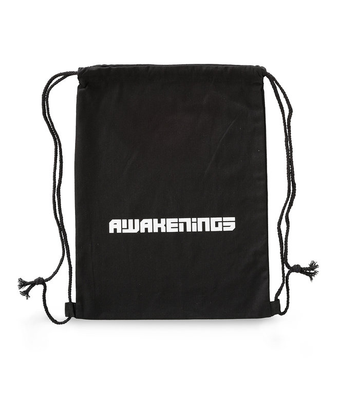 Awakenings stringbag black/white