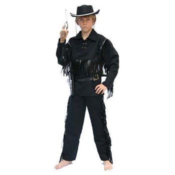Kostuum Cowboy Zwart