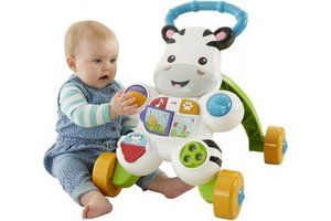 Fisher-Price Loopwagen zebra