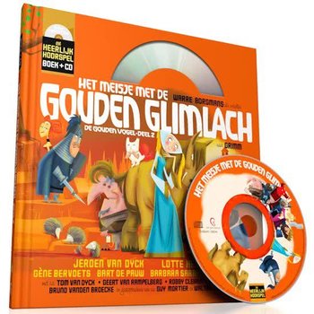 Heerlijke hoorspelen - Het meisje met de gouden glimlach (boek + CD)
