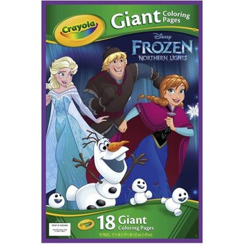 Crayola Disney Frozen - Reuze kleurplaten 18stuks