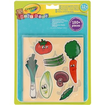 Crayola Mini Kids - Jumbo Stickers Groente & Fruit