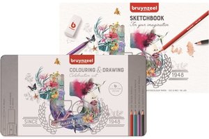 Talens Bruynzeel "Celebration Set 70jaar" Kleurpotloden (70-delig) + schetsboek