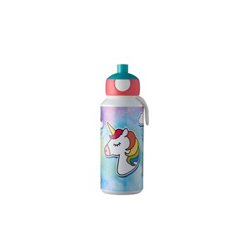 mepal Drinkfles campus pop-up 400ml - unicorn