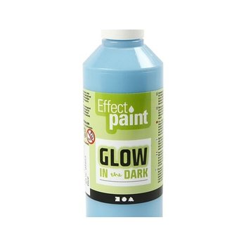 Glow-in-the-Dark verf 250ml - lichtblauw