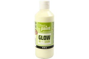 Glow-in-the-Dark verf 250ml - groen/geel