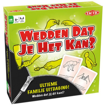 Tactic Tactic Wedden dat je het kan? Fine motor skill game Children & Adults