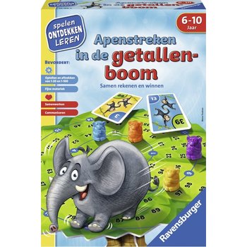 Ravensburger Apenstreken in de getallenboom