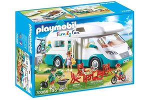 Playmobil PM Family Fun - Mobilhome met familie - 70088
