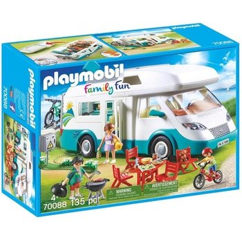 Playmobil PM Family Fun - Mobilhome met familie - 70088