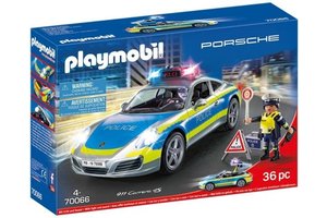 Playmobil PM Porsche - 911 Carrera 4S Politie (wit) 70066