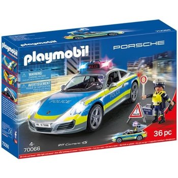 Playmobil PM Porsche - 911 Carrera 4S Politie (wit) 70066