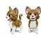 Silverlit Cutesy Pets Robot Kat (wit/beige) - 15cm