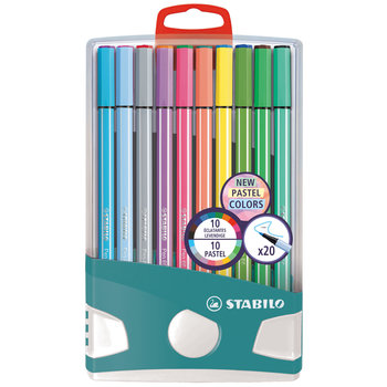 Stabilo STABILO Pen 68 - PastelParade - Box 20stuks (10x pastel + 10x heldere kleuren)