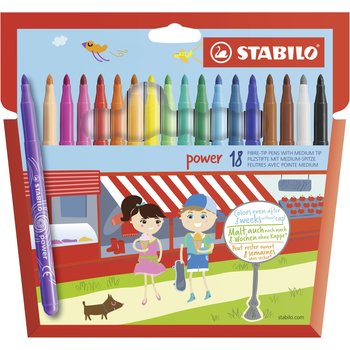 Stabilo Stabilo Power viltstiften - Etui (karton) 18stuks