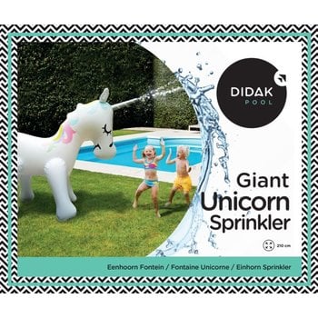 Didak Pool Giant Unicorn Sprinkler - 210x153cm