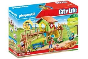 Playmobil PM City Life - Avontuurlijke speeltuin 70281