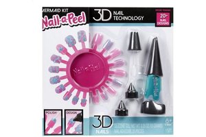 MGA Entertainment Nail-a-Peel - Mermaid Starter Kit