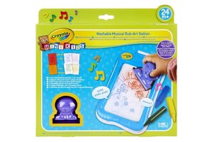 Mini Kids - Washable Musical Rub-Art Station