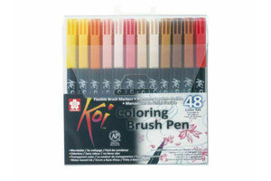 Sakura Koi Coloring Brush Pen - 48stuks