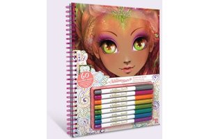 Large Coloring Book - Hazelia