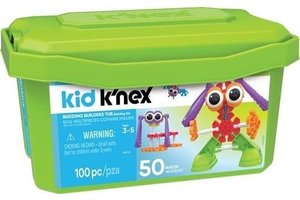 Kid K'NEX Building Set "Budding Tub" - 100stuks