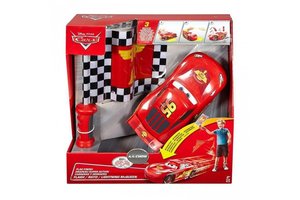 Mattel Disney Cars finish vlag Lightning McQueen