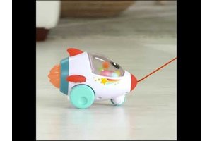 Mattel Fisher-Price Dream Land Pull Along Rocket