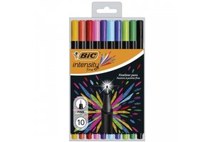 Bic BIC Fineliner INTENSITY Fine - 10stuks (assorti)