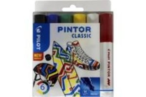 Pilot Pintor Classic Mix (Medium) - 6stuks