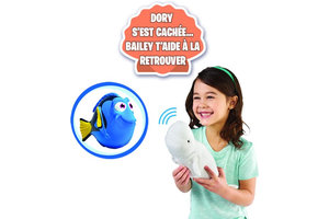 Bandai Finding dory speelt verstoppertje met cache cache