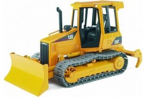 Bulldozer Caterpillar met rupsbanden