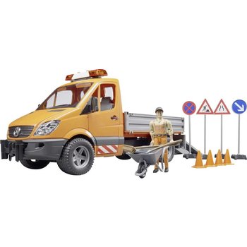 Bruder Mercedes-Benz Sprinter wegenwerken + accessoires