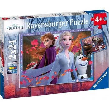 Ravensburger Puzzel (2x24stuks) Disney Frozen 2 - IJzige avonturen