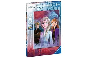 Ravensburger Puzzel (XXL) 300stuks - Disney Frozen 2 - Elsa, Anna en Kristoff