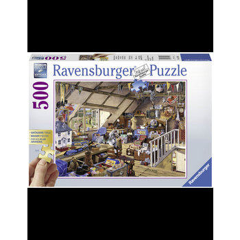Ravensburger Puzzel (500stuks) - Oma's zolder